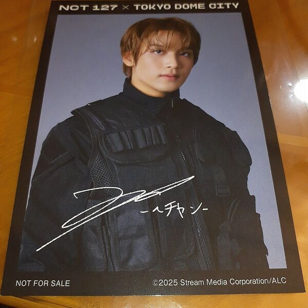 NCT127 イルチル 東京ドームシティ ビッグカード ヘチャン