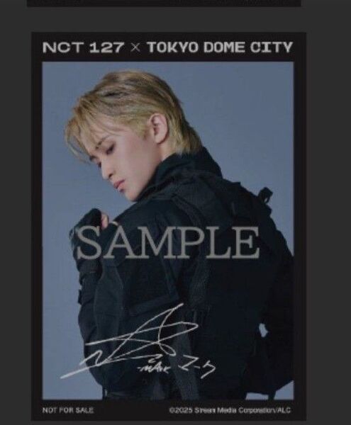 NCT127 イルチル 東京ドームシティ ビッグカード マーク