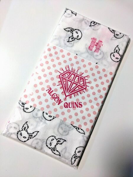 ALGONQUINS アルゴンキン ドクロ ウサギ 手ぬぐい ノベルティー 非売品 ガーゼ