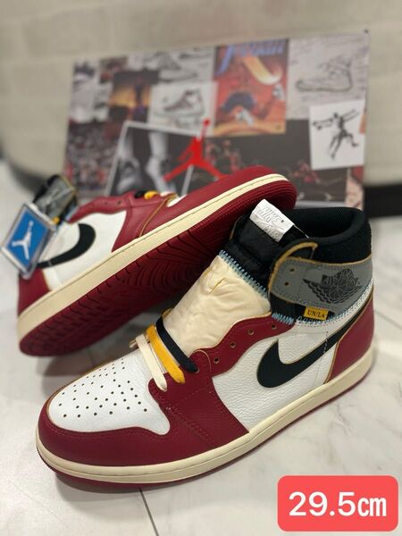 US 11.5 29.5 UNION Nike Air Jordan 1 Retro High OG Chicago Shadow