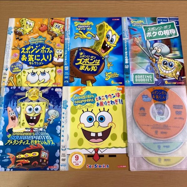 スポンジ・ボブ DVD 5枚 スポ