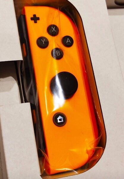 【ほぼ新品】Joy-Con 右 ネオンオレンジ 純正品 ニンテンドースイッチ Nintendo Switch コントローラー