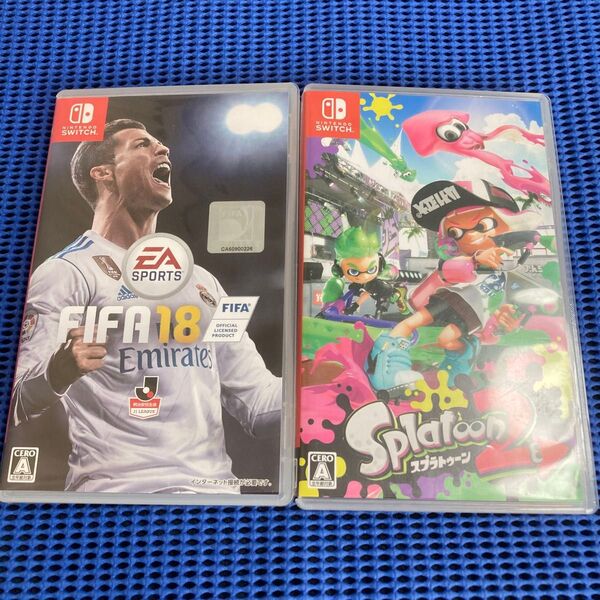 FIFA18、スプラトゥーン2 switchソフト バラ売り不可 値下げ不可