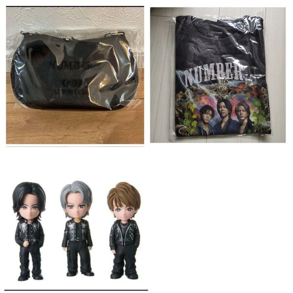 number_i ナンバーアイ ショルダーポーチ フィギュア Tシャツ グッズ まとめ売り