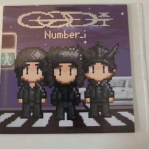 number_i 特典ステッカー GOD_i