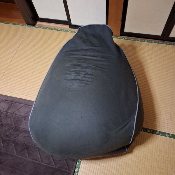 ヨギボー ビーズクッション グレー ラウンジャー