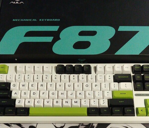 EPOMAKER x Aula F87 Pro ワイヤレス ガスケット メカニカルキーボード 87キーコンパクト 4000mAh