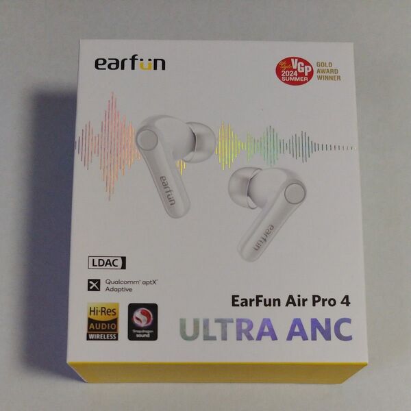 EarFun Air Pro 4 ホワイト ワイヤレスイヤホン