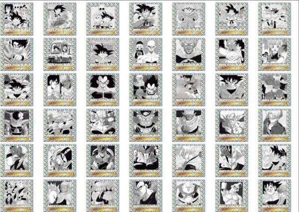 ドラゴンボール40周年記念 オリジナルイラストレーション シールウエハース