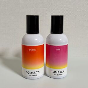 ホーユー SOMARCA ソマルカ☆カラーシャンプー オレンジ&ピンクセット 染毛料 カラーチャージ 2本セット