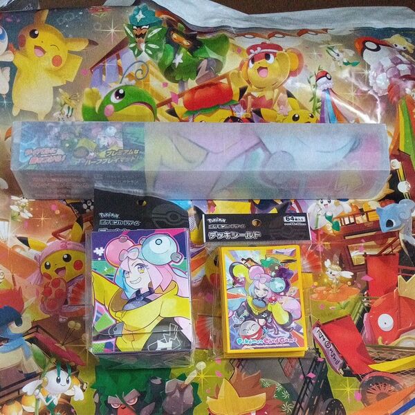 ポケモンカード ナンジャモ スリーブ プレイマット デッキケース
