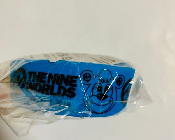 THE NINE WORLDS ラバーリストバンド スカイブルー くまお 黒木啓司 EXILE ラバーバンド