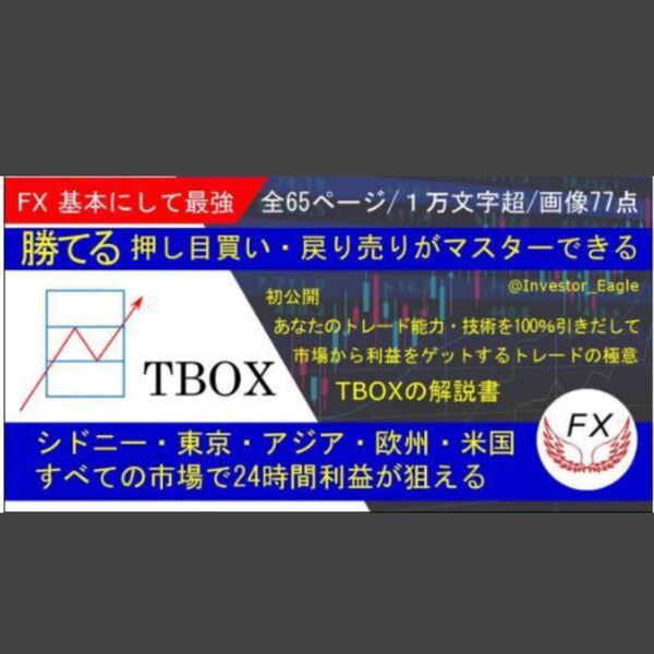 ★FX 基本にして最強 TBOX公開します★TBOXは「押し目買い・戻り売り」のトレードルールを「見える化」した、いままでに無かっ