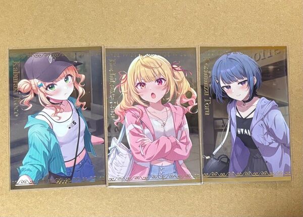 にじさんじ 鏑木ろこ 星川サラ 小清水透 ボイスビジュアルカード セット
