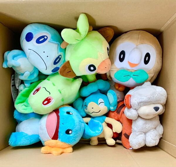 ポケモン ポケセン産ぬいぐるみタグ付き 他 まとめ売り