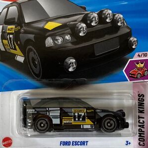 ホットウィール FORD ESCORT 黒 HotWheels フォード エスコート トーヨータイヤ ビルシュタイン スパルコ