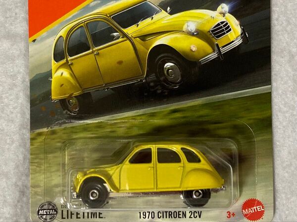 マッチボックス 1970 シトロエン 2CV 黄 MATCHBOX CITROEN 2CV 二馬力 2馬力 未開封