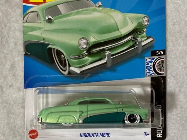 ホットウィール HIROHATA MERC 薄緑 HotWheels ヒロハタ マーク マーキュリー MERCURY 未開封