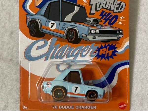 ホットウィール DODGE CHARGER ノッポ ガルフ レーシング HotWheels ダッジ チャージャー TOONED