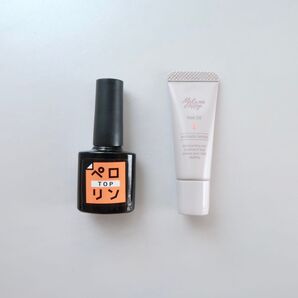 【セット】ペロリン TOP ノーワイプトップ CANMAKE ネイルオイル セット ジェルネイル キャンメイク