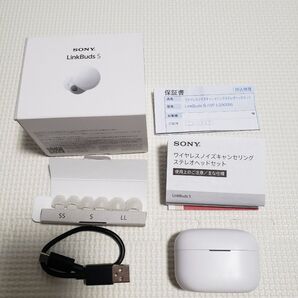 SONY linkbuds sワイヤレスイヤホン ホワイト ノイズキャンセリング