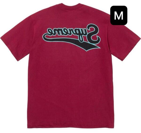 Supreme Backwards Tee Cardinal