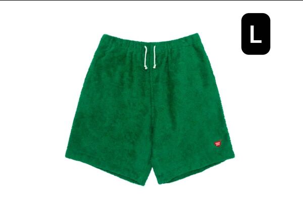 HUMAN MADE Pile Aloha Shorts "Green"
