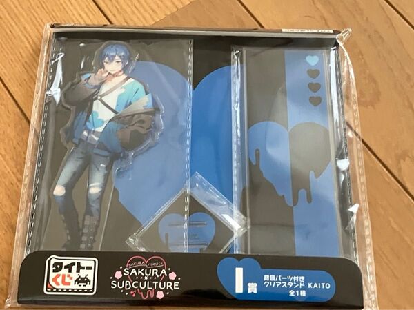 タイトーくじ 初音ミク kaito クリアスタンド