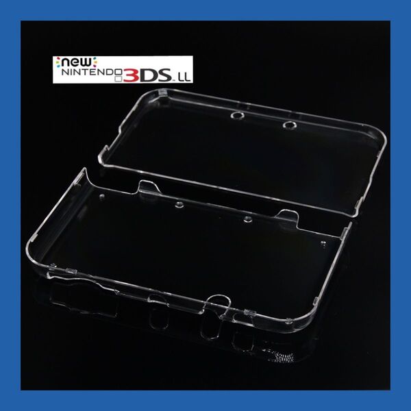 New ニンテンドー 3DS LL プロテクトフルカバー ハードケース クリア 任天堂