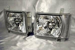 07 Elf wide cab levelizer - attaching original type halogen head light left right set ISUZU 07 ELF 19 year 1 month ~ crystal head light 