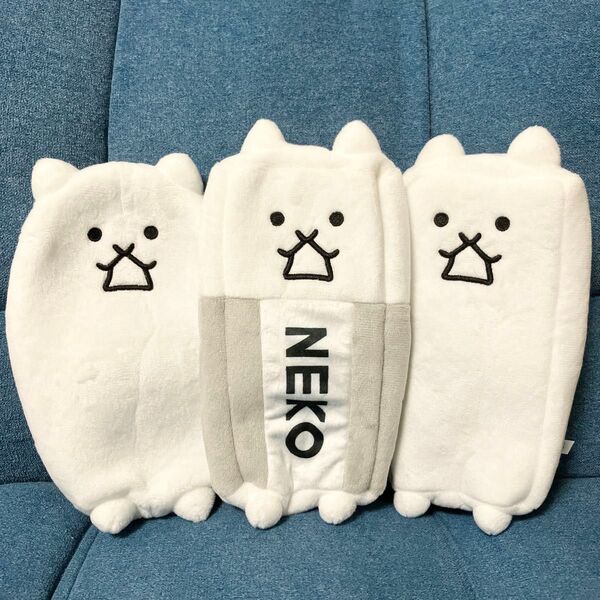 にゃんこ大戦争 チャーム付き ぬいぐるみペンポーチ 3種セット
