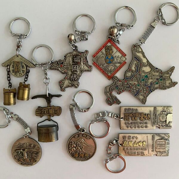 キーホルダー 観光地 お土産 コレクション まとめ売り