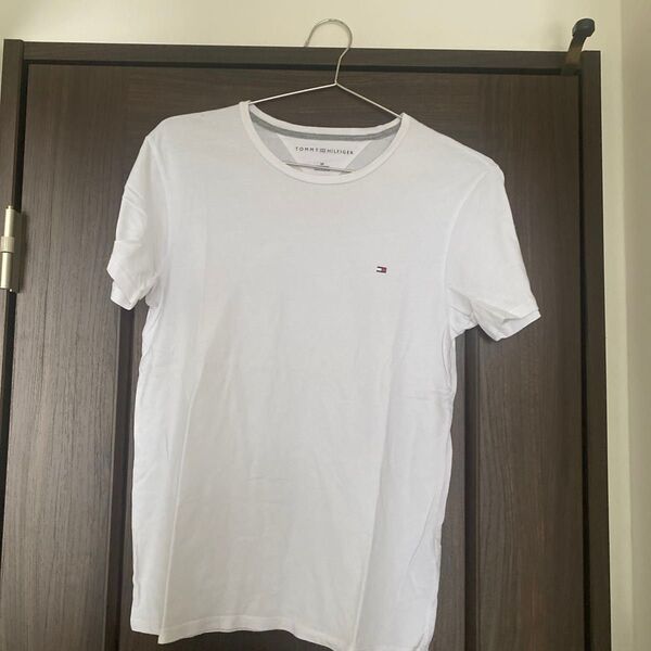TOMMY HILFIGER 半袖 トミーフィルガー Tシャツ ホワイト メンズ