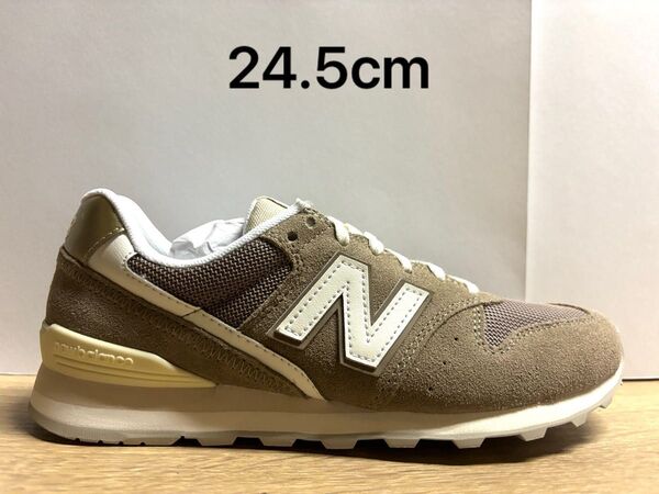 未使用 24.5cm D ニューバランス WL996HR2 ブラウン new balance