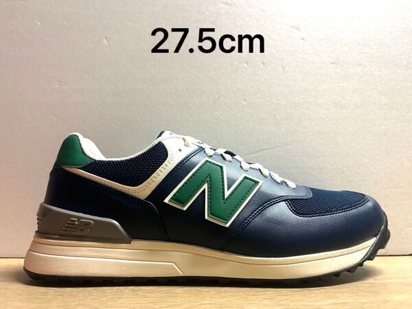 未使用 27.5cm 2E ニューバランスゴルフシューズ UGS574L3 ネイビー new balance