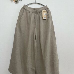 未使用品 GA -ON ガーオン マライカ リネンワイドパンツ F