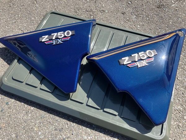 カワサキZ750FXサイドカバー ドレミコレクション 左右1セット サイドカバー