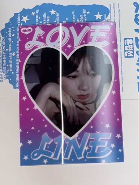NiziU ミイヒ レンチキュラーカード フォトブックver LOVELINE