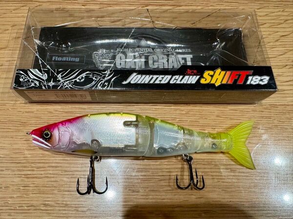 ガンクラフト ジョインテッドクロー シフト 183 キャンディークラウン