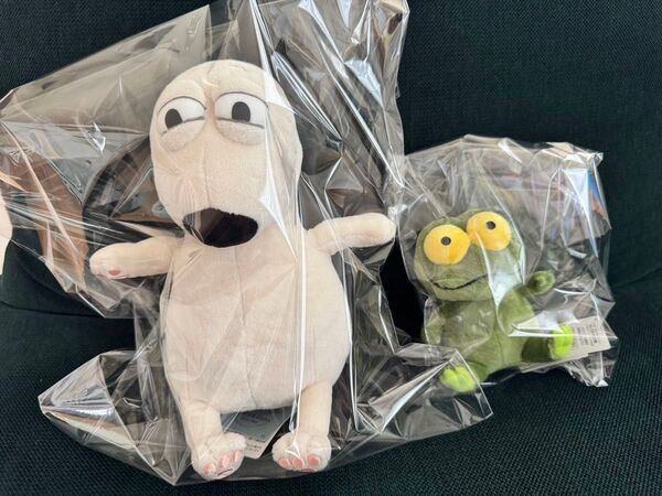 新品未使用 バムとケロ ぬいぐるみ 2点 タグ付き