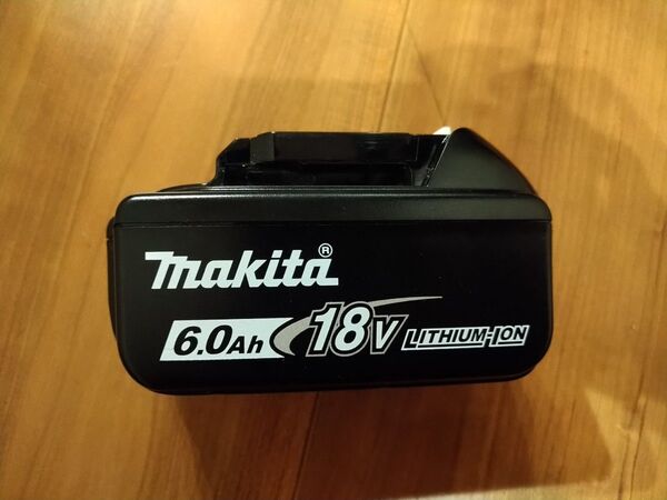 【美品ジャンク品】makita マキタ 純正 18v6Ah バッテリー BL1860B