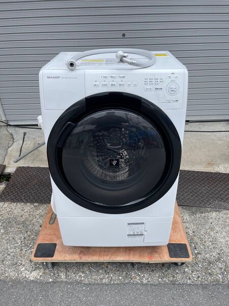 ★2022年製★ SHARP ES-S7G-WR ドラム式洗濯機 ドラム式洗濯乾燥機 洗濯/乾燥容量 7/3.5キロ