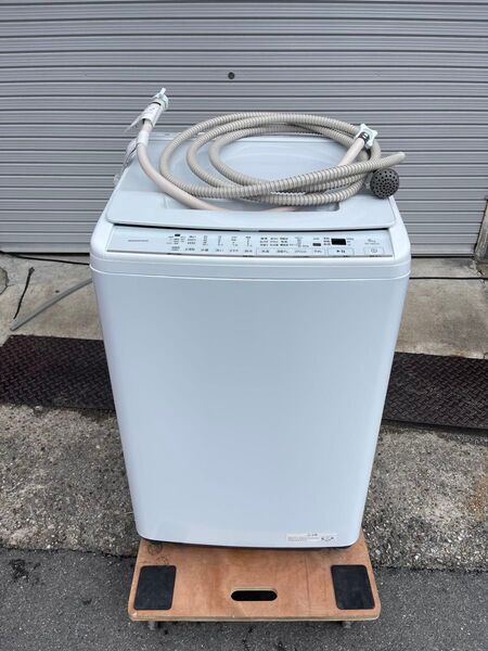 ★2021年製★ HITACHI BW-V80GE9 縦型洗濯機 洗濯容量 8キロ ビートウォッシュ