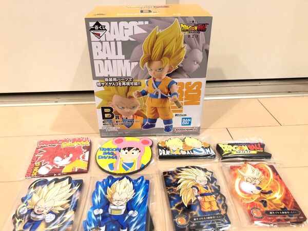 一番くじ ドラゴンボール DAIMA 第2弾 B賞 超サイヤ人2 3 孫悟空 ラバー ロゴ
