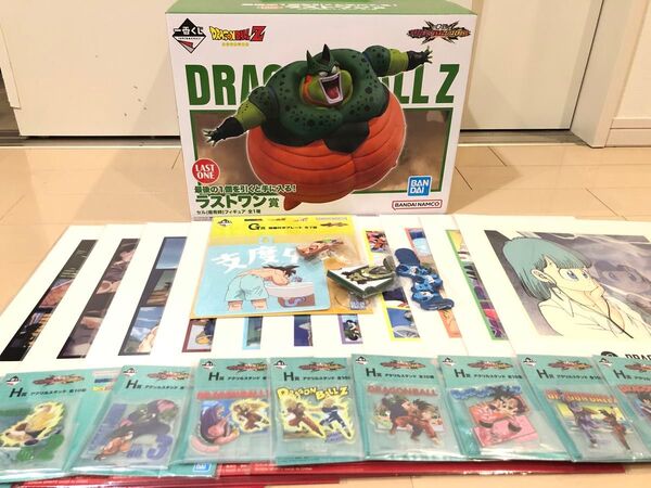 ドラゴンボール 一番くじ VSオムニバスcross ラストワン賞 セル(自爆時)フィギュア I賞 H賞 フルコンプセット