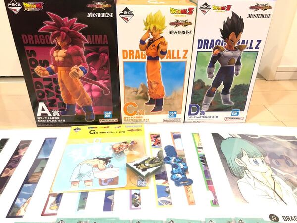 ドラゴンボール 一番くじVSオムニバスcross A賞 C賞 D賞 ベジータ I賞 H賞 コンプセット