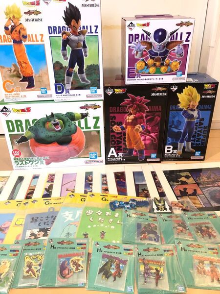 ドラゴンボール 一番くじ VSオムニバスcross フィギュア フルコンプセット オマケ多数