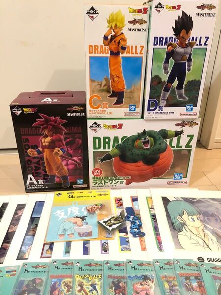 ドラゴンボール 一番くじ VSオムニバスcross A賞 C賞 D賞 ラストワン賞 フィギュア セット I賞 H賞 コンプ
