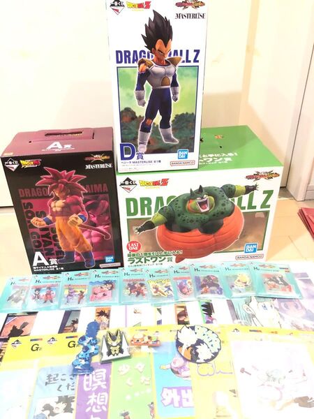 ドラゴンボール一番くじ VSオムニバスcross A賞 D賞 ラストワン賞 フィギュア セット G賞 I賞 H賞 コンプ