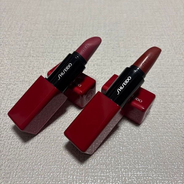 資生堂 SHISEIDO テクノサテンジェルリップスティック 409 414 2本セット